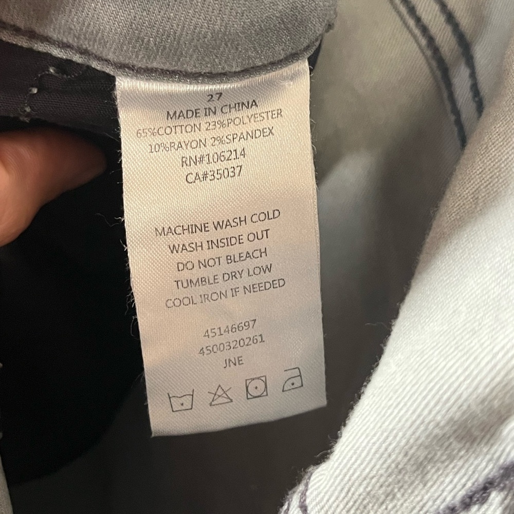 Joe’s Women Distressed Skinny Jeans Sz 27 - Picture 5 of 5